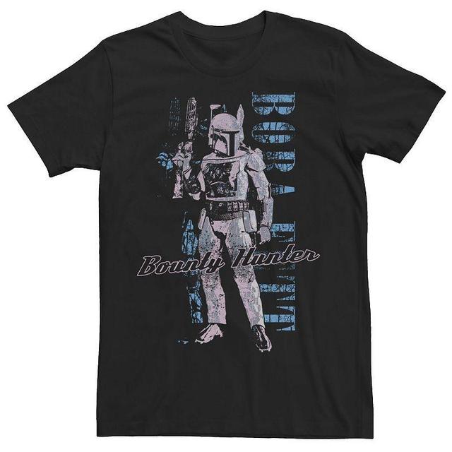 Mens Star Wars Distressed Boba Poster Tee Product Image