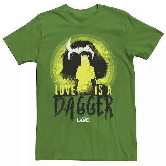 Mens Marvel Loki Love Is a Dagger Quote Tee, Boys Product Image