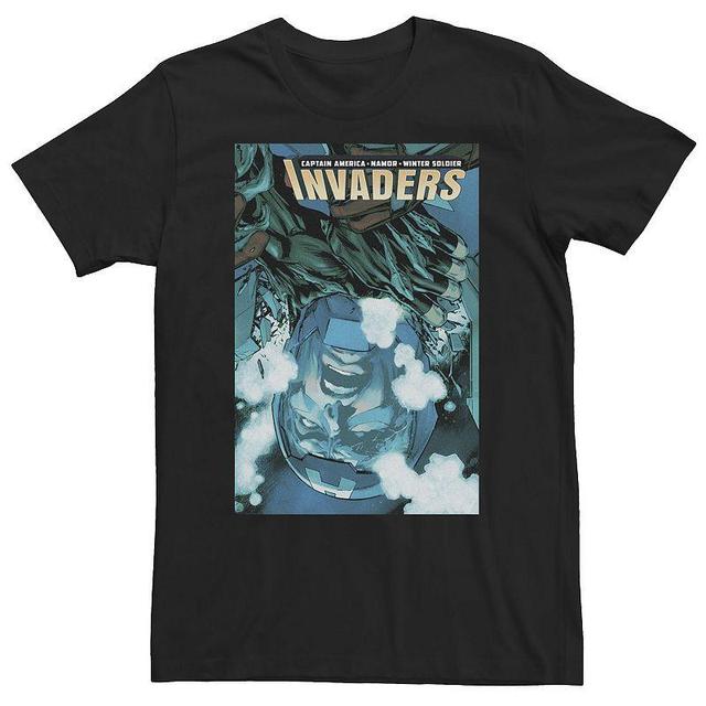 Big & Tall Marvel Comixology Invaders Go To Atlantis Comic Book Cover Tee, Mens Product Image