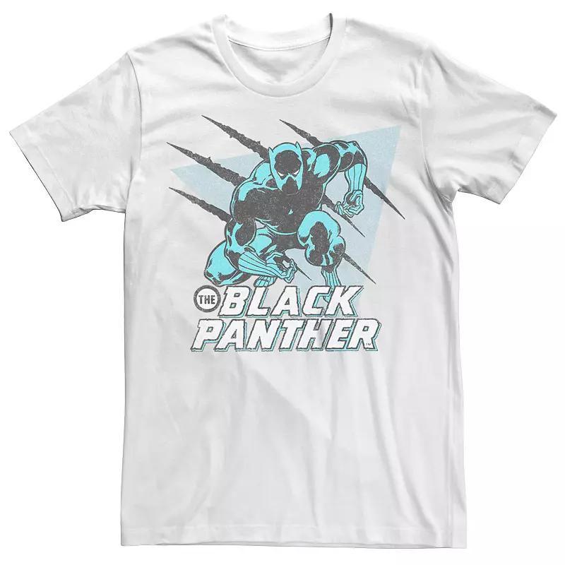 Mens Black Panther Scratches Pose Graphic Tee Product Image