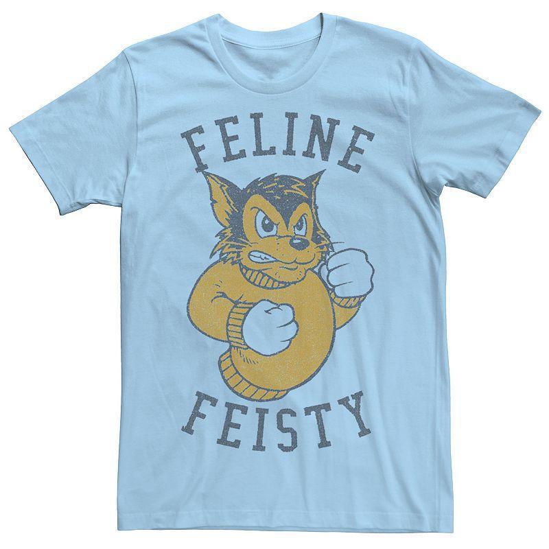 Mens Feline Feisty Cat Humor Tee Product Image