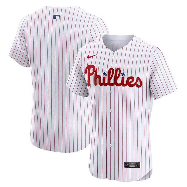 Mens Nike Philadelphia Phillies Home Elite Jersey Product Image