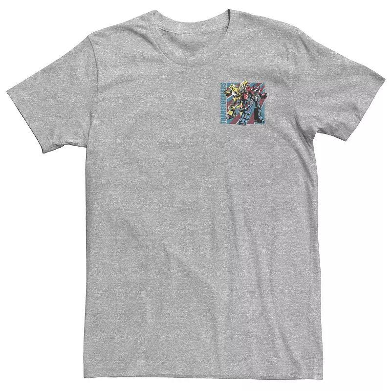 Mens Mickey Classic Canada Badge Pocket Hit Tee Athletic Grey Product Image