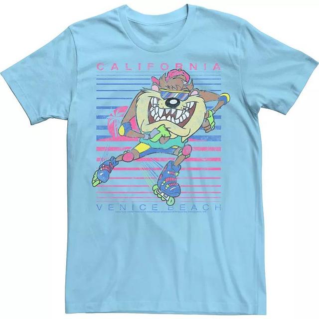 Mens Looney Tunes Taz Venice Beach California Portrait Tee Product Image