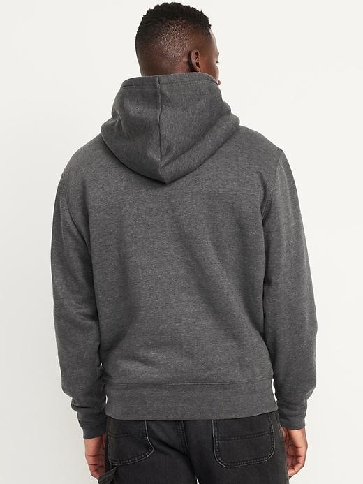 Sherpa-Lined Zip Hoodie Product Image