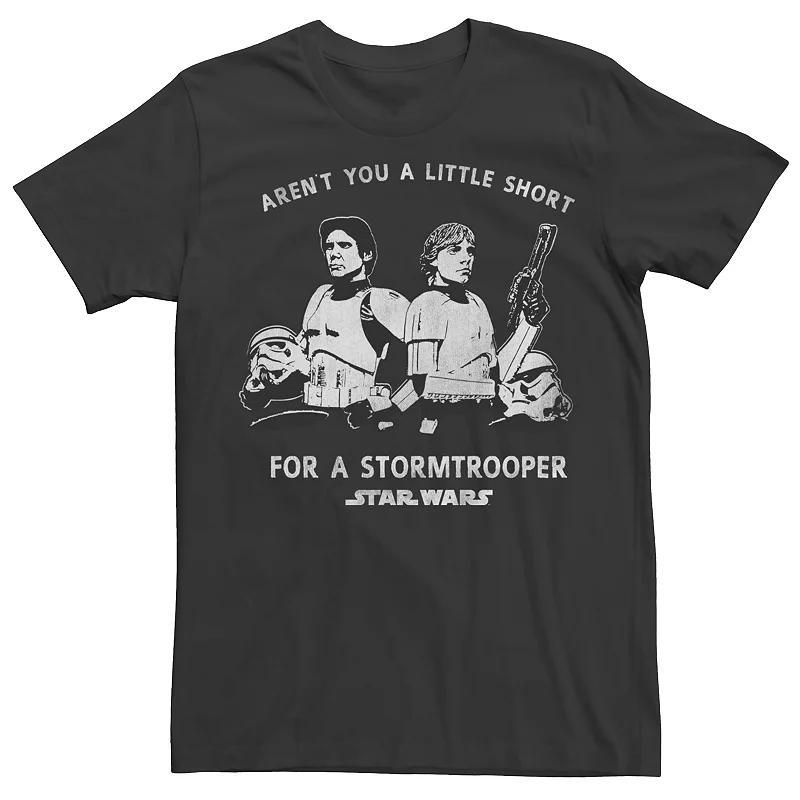 Mens Star Wars Luke And Han Short Stormtrooper Portrait Tee Product Image