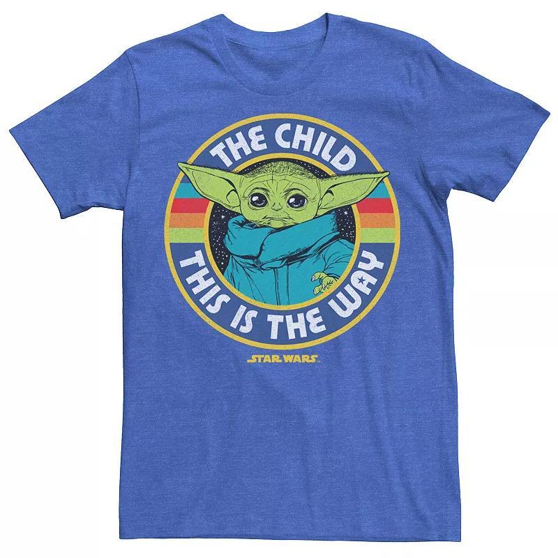 Mens Star Wars: The Mandalorian The Child This Is The Way Cartoon Tee Product Image