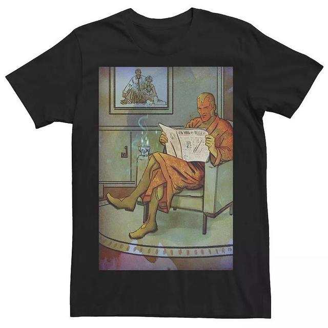 Mens Marvel Vision Relax Poster Tee Product Image