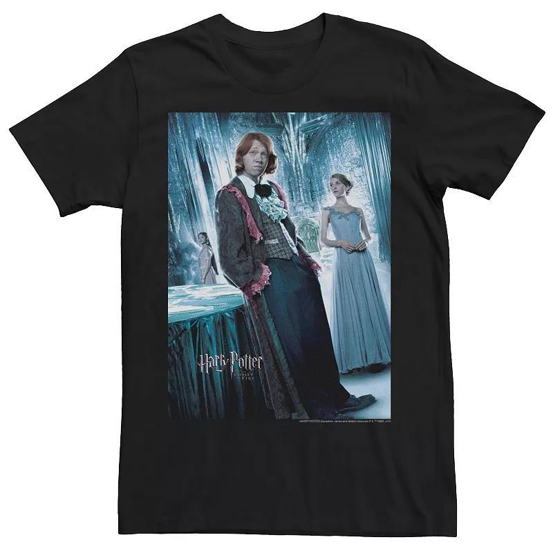 Fifth Sun Harry Potter Mens Goblet of Fire Ron Weasley Yule Ball Poster Short Sleeve T-Shirt Product Image