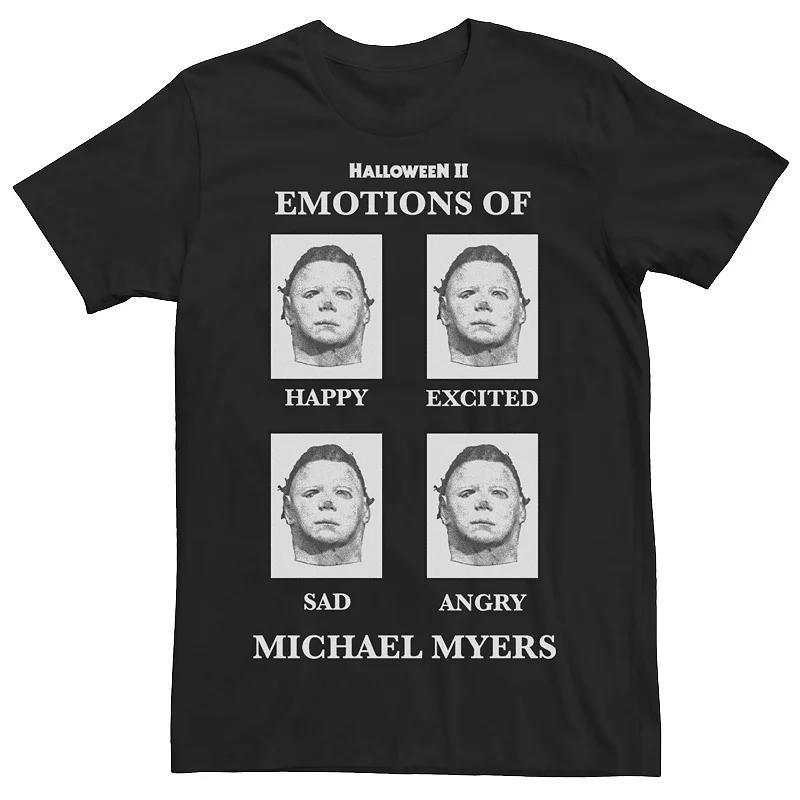 Mens Halloween 2 Emotions Of Michael Myers Tee Product Image