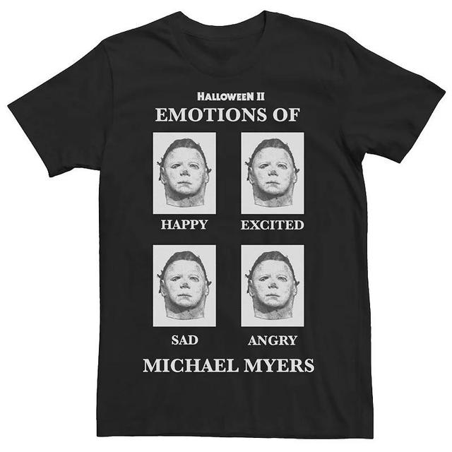 Mens Halloween 2 Emotions Of Michael Myers Tee Product Image