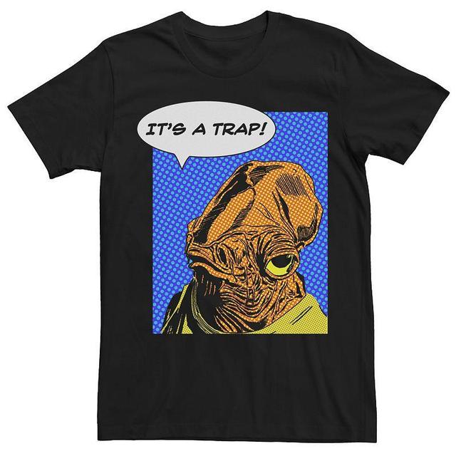 Mens Star Wars Admiral Ackbar Its A Trap Pop Art Tee Product Image