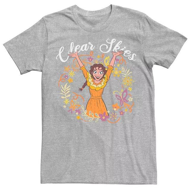 Disneys Encanto Pepa Clear Skies Mens Tee Athletic Grey Product Image