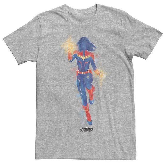 Mens Marvel Avengers Endgame Captain Marvel Athletic Grey Product Image