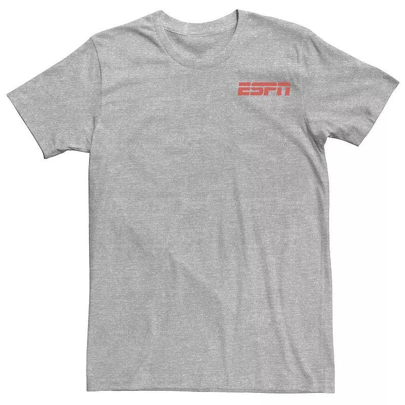 Big & Tall Fifth Sun Peru Text Overlay Tee, Mens Athletic Grey Product Image