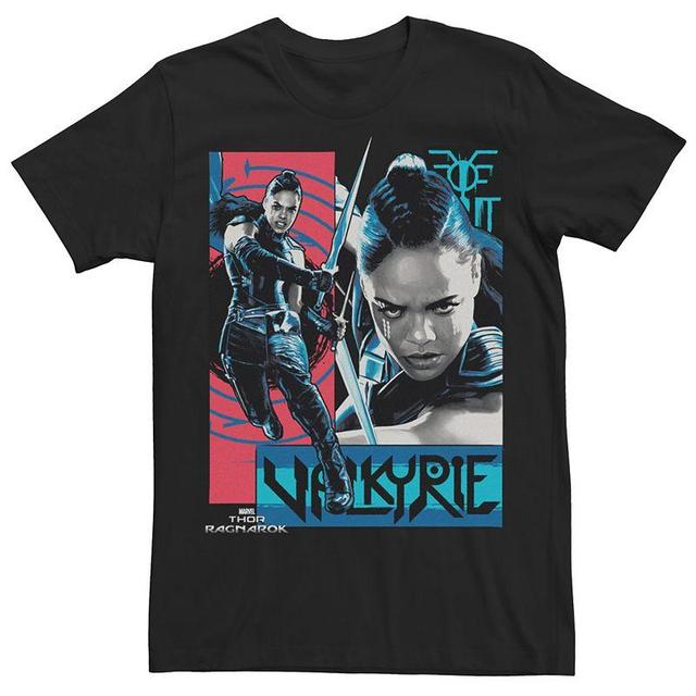 Mens Marvel Thor Ragnarok Valkyrie Assemblage Graphic Tee Product Image