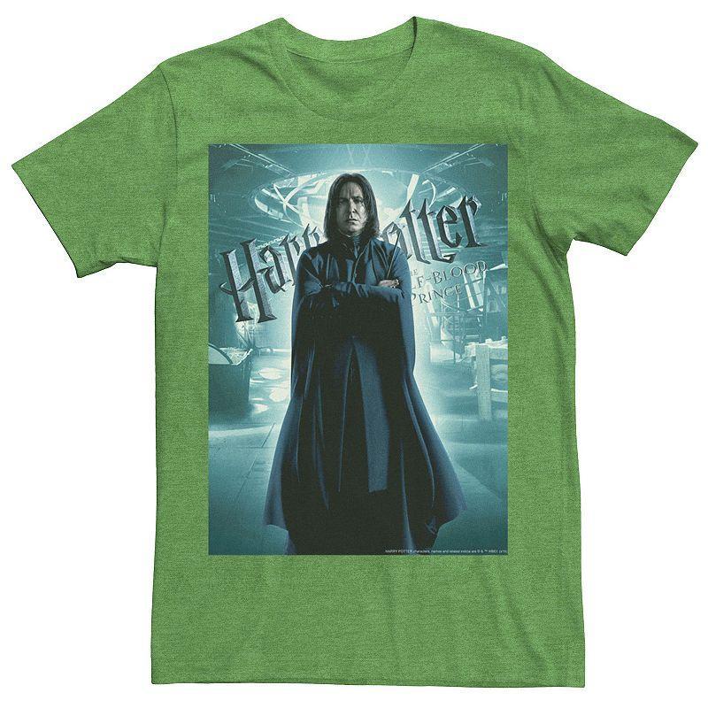 Mens Harry Potter Half-Blood Prince Snape Character Poster Graphic Tee Product Image