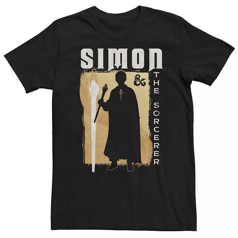 Big & Tall Dungeons & Dragons Simon Hero The Sorcerer Tee, Mens Product Image