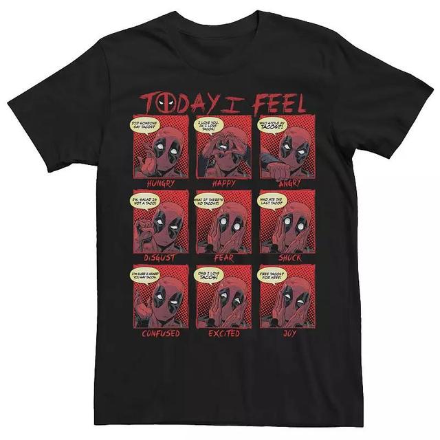 Mens Marvel Deadpool Taco Emotions Tee Product Image