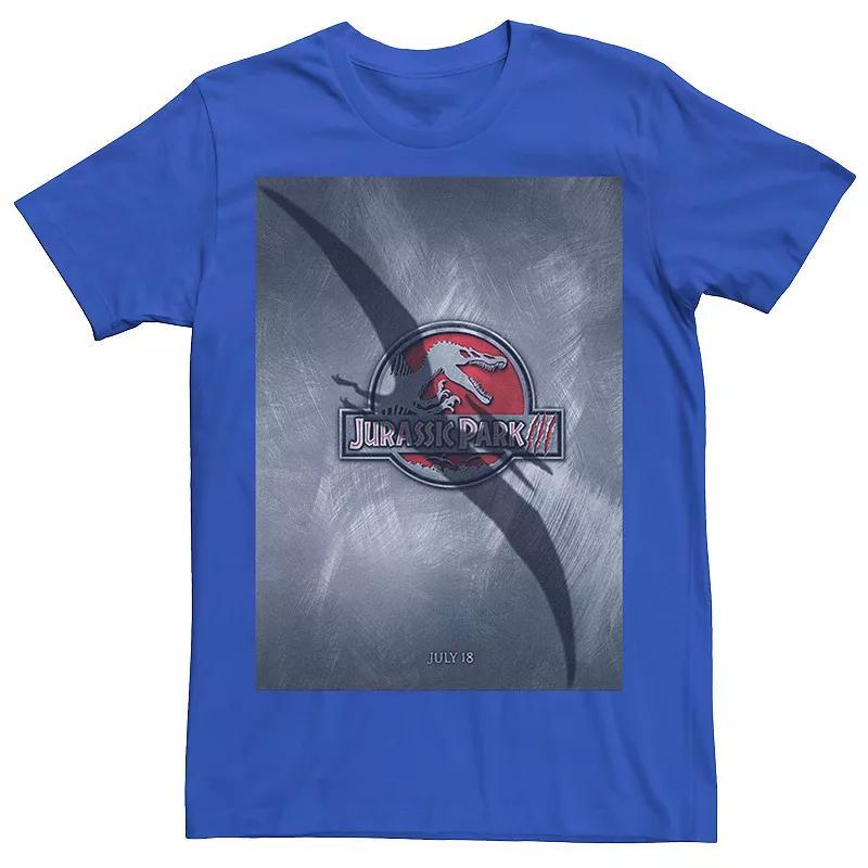 Mens Jurassic Park 3 Movie Poster Pterodactyl Tee Product Image