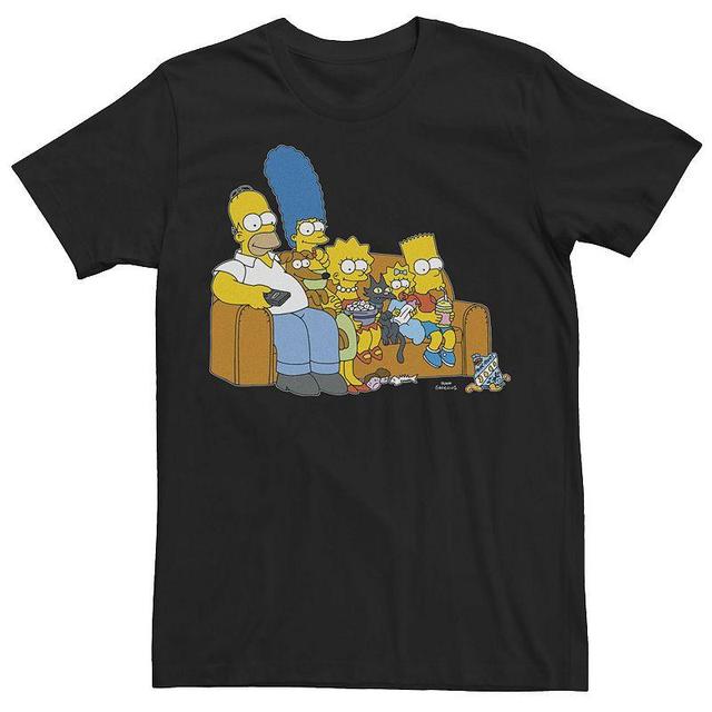 Mens The Simpsons Family Couch Gag Tee Product Image