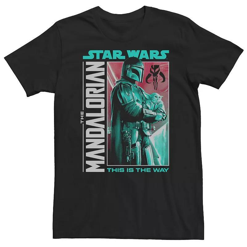 Big & Tall Star Wars: The Mandalorian & The Child The Legendary Bounty Tee, Mens Product Image