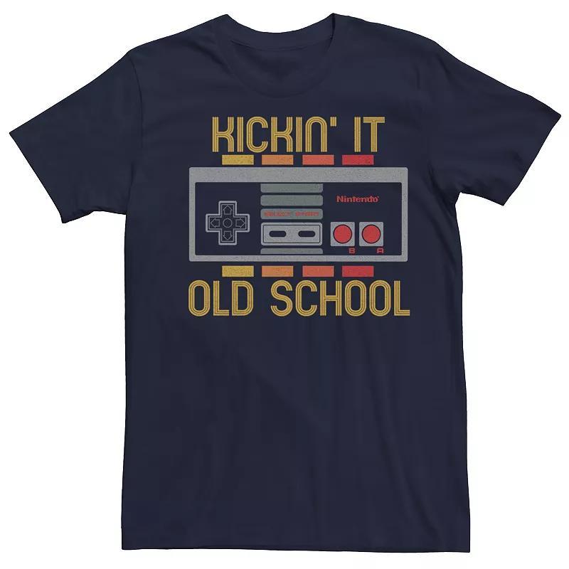 Nintendo Mens Classic Nes Kickin It Old School Controller T-Shirt Product Image