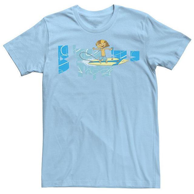 Mens Rocket Power Twister Surfing Retro Logo Tee Product Image