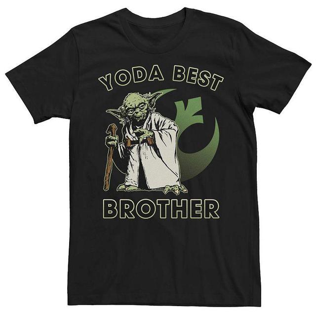 Mens Star Wars Yoda Best Brother Graphic Tee Product Image