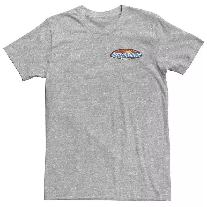 Mens Mickey Classic Canada Badge Pocket Hit Tee Athletic Grey Product Image