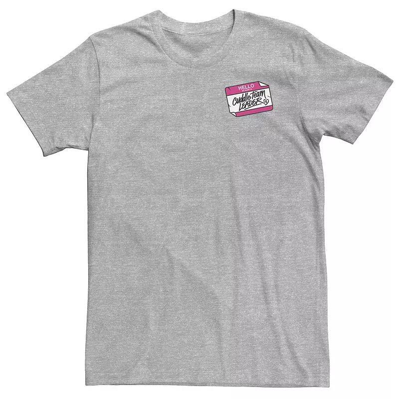 Big & Tall Fifth Sun Peru Text Overlay Tee, Mens Athletic Grey Product Image