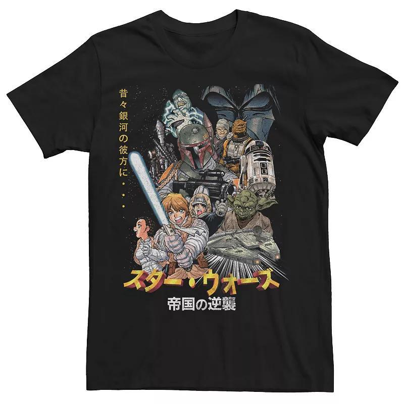 Mens Star Wars Manga Poster Tee Product Image