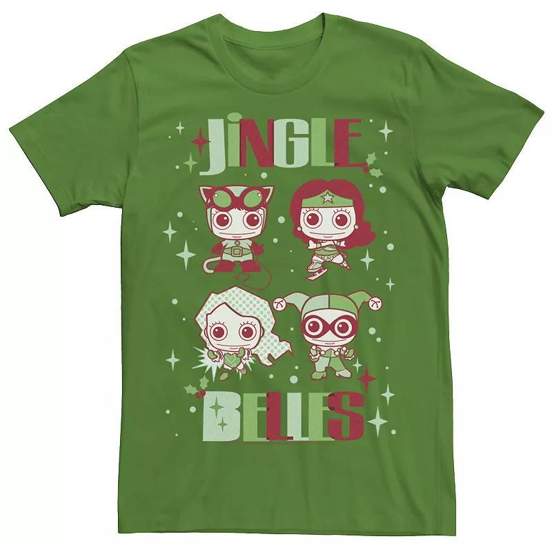 Mens DC Comics Justice League Jingle Belles Christmas Tee Product Image