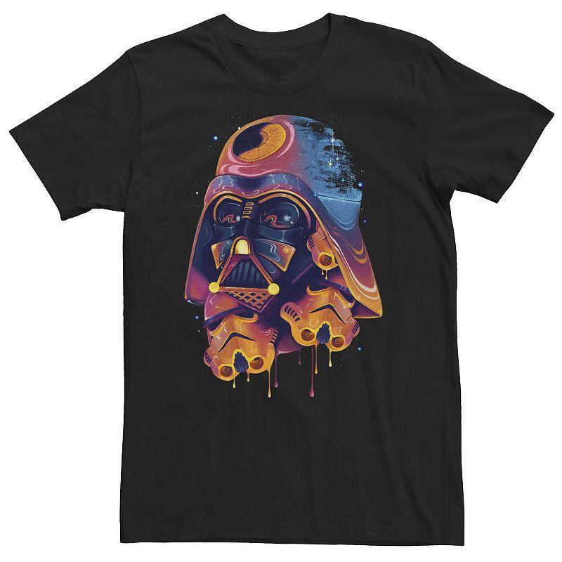 Big & Tall Star Wars Vader Stormtroopers SUPER PSYCHADELIC Drip Tee, Mens Product Image