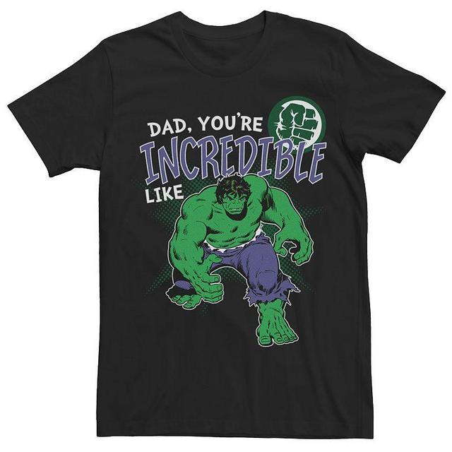 Mens Marvel Comics Retro Incredible Like Dad Tee Product Image