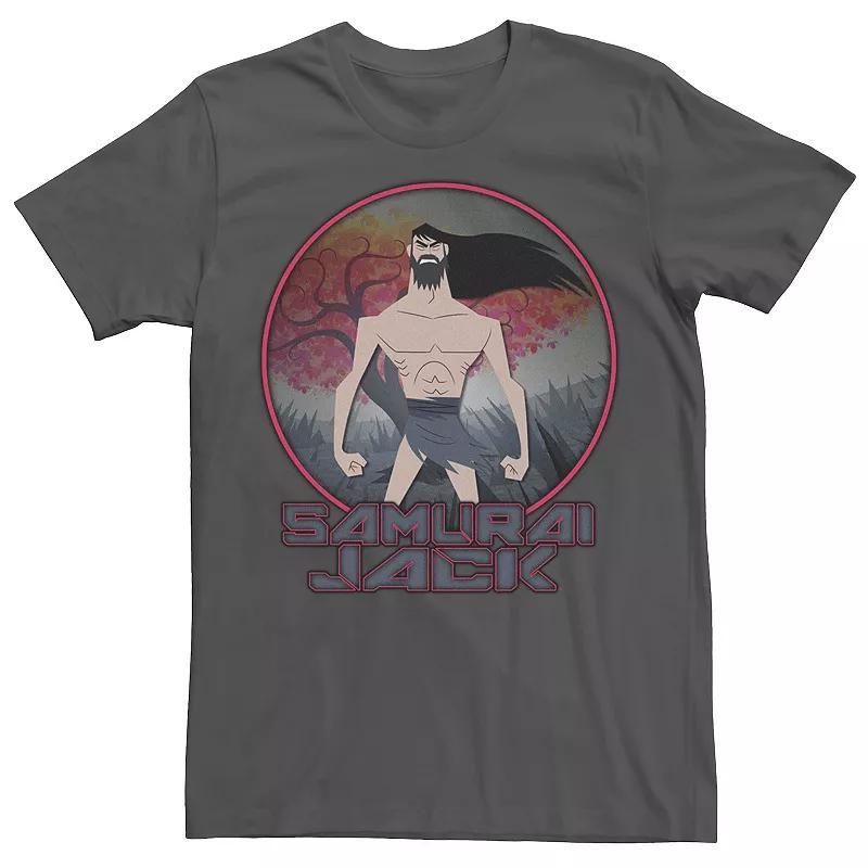 Mens Cartoon Network Samurai Jack The Meditating Warrior Badge Tee Product Image