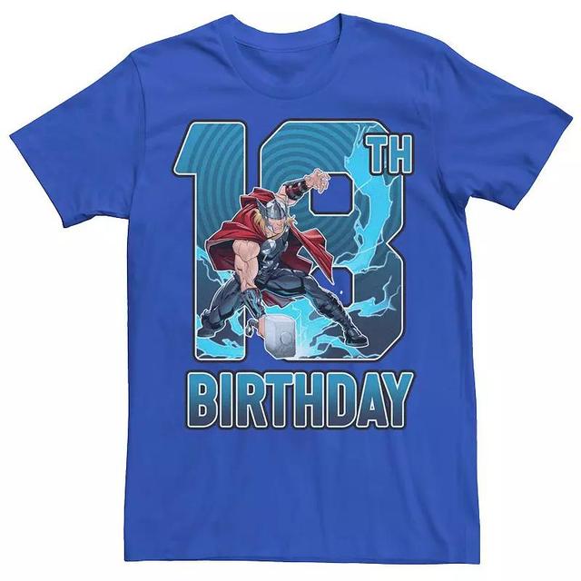 Mens Marvel Thor 18th Birthday Tee Product Image