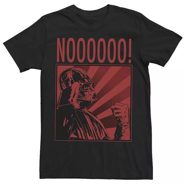 Mens Star Wars Darth Vader Yelling Poster Graphic Tee Product Image