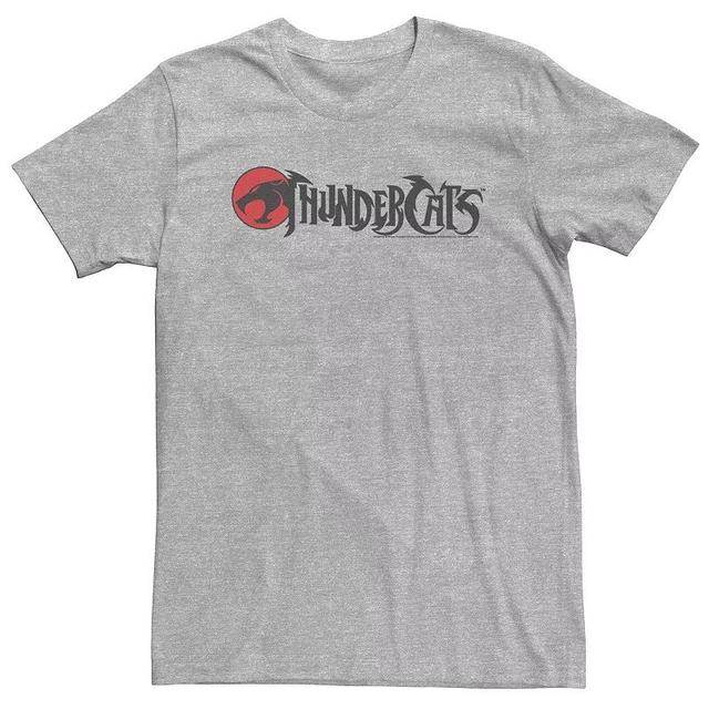 Big & Tall ThunderCats Simple Logo Tee, Mens Athletic Grey Product Image