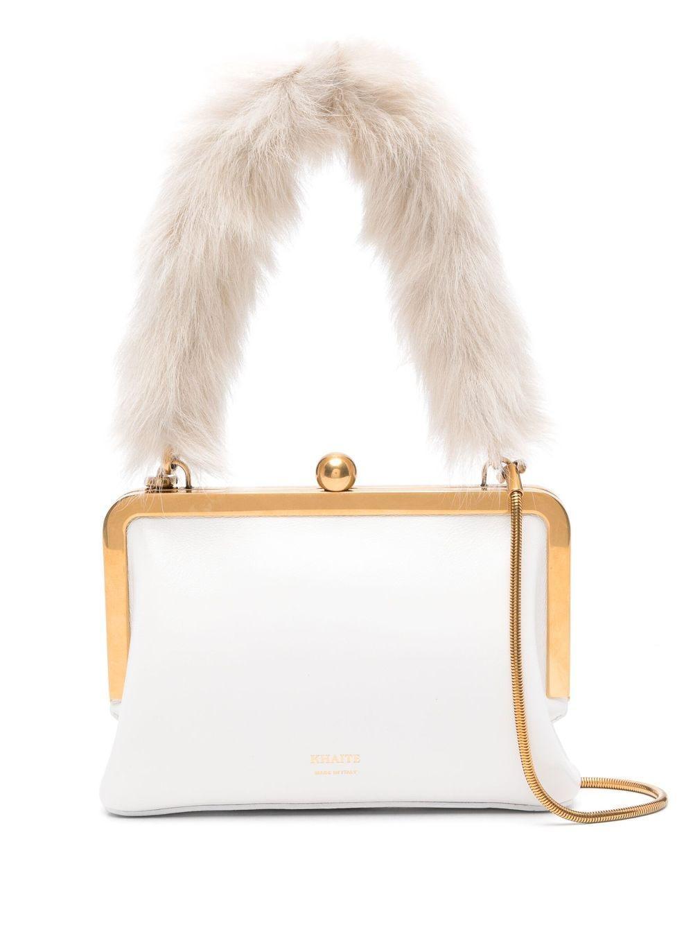 The Small Lilith Bag In White Product Image