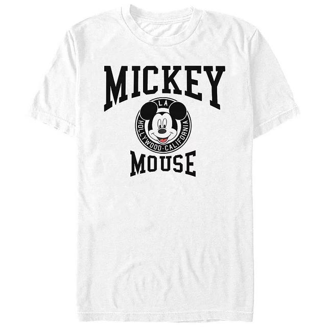 Disneys Mickey Mouse LA Hollywood California Big & Tall Graphic Tee, Mens Product Image