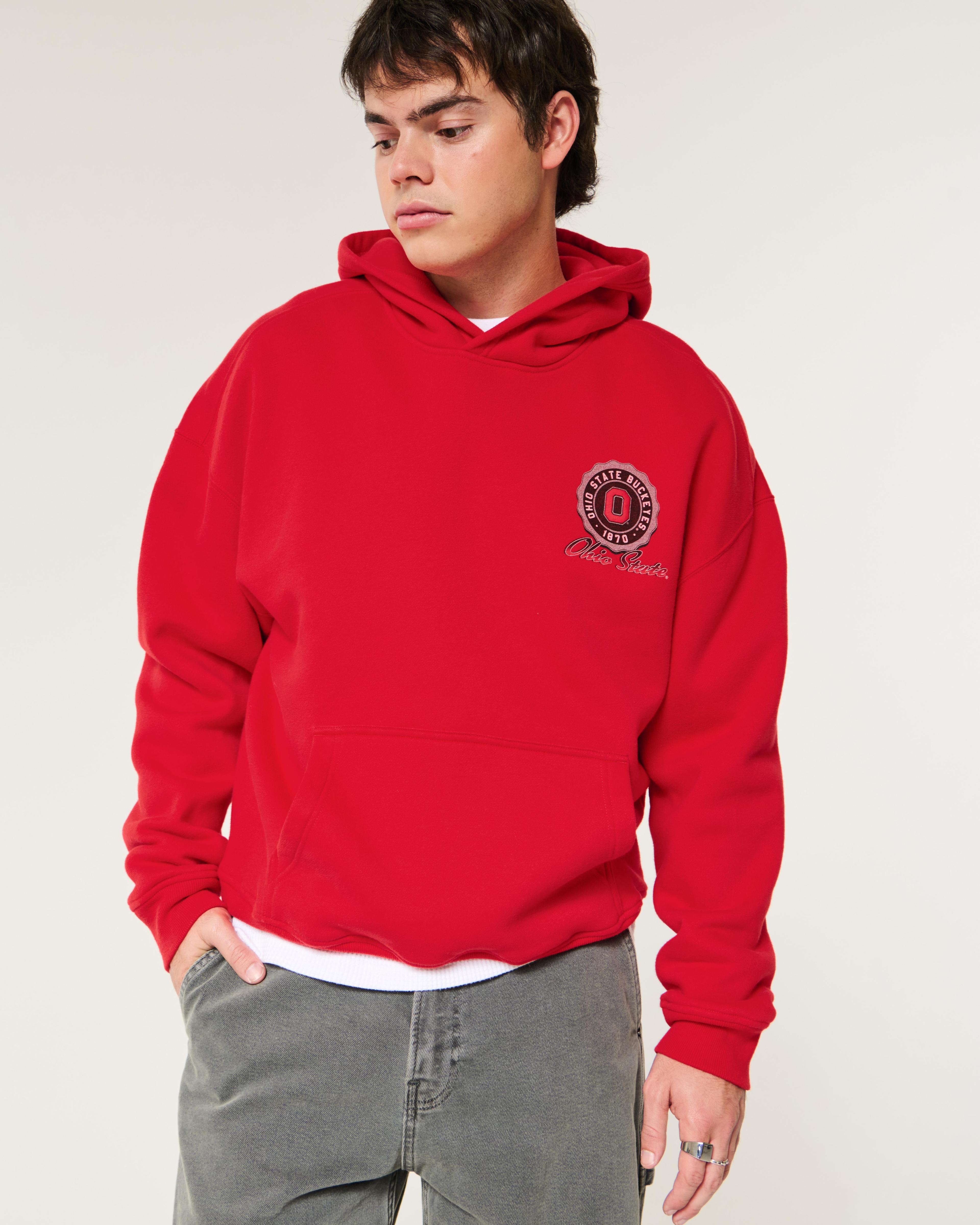 Boxy Florida State University Graphic Hoodie Product Image