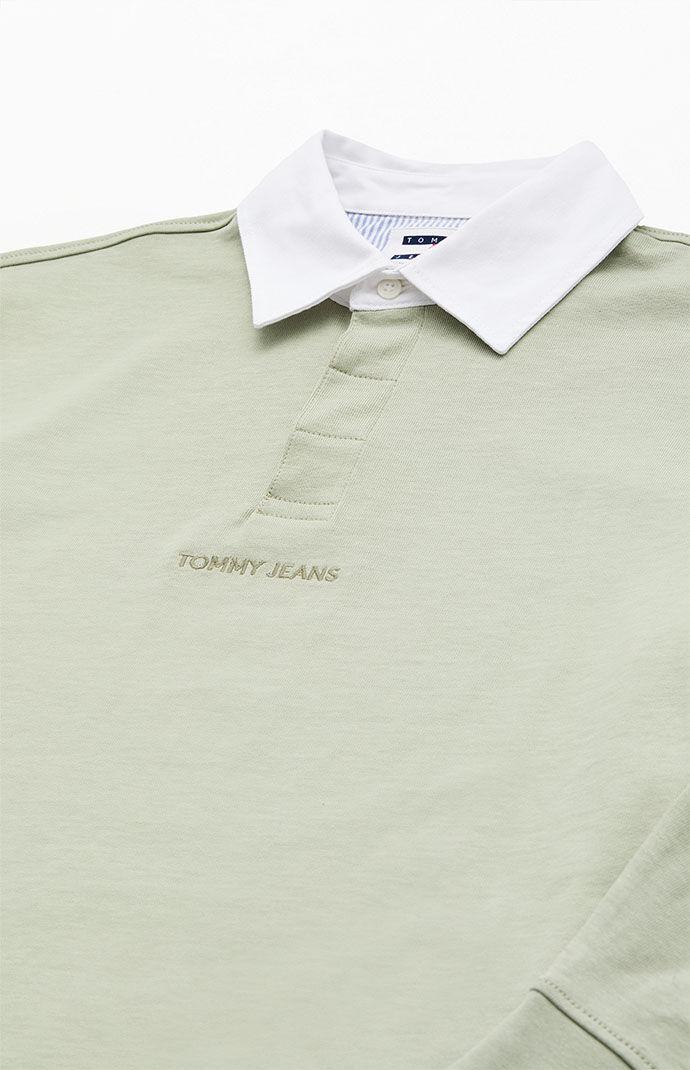 Tommy Jeans Men's Tonal Classic Logo Rugby Polo Product Image