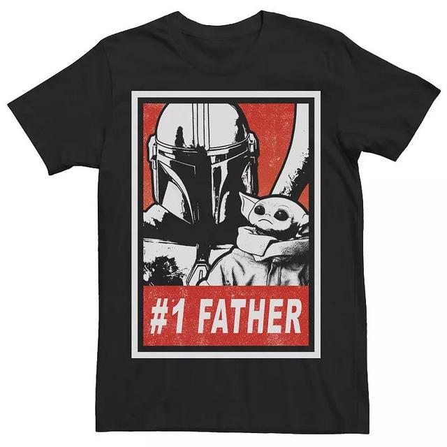 Mens Star Wars The Mandalorian #1 Father Street Style Portrait Tee Product Image