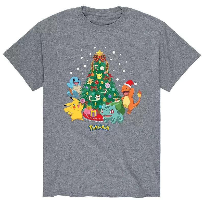 Mens Pokemon Christmas Tree Tee Product Image