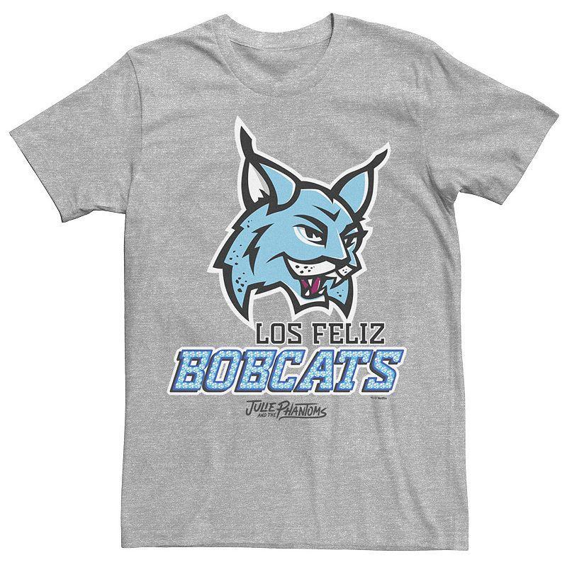 Mens Julie And The Phantoms Los Feliz Bobcats Tee Athletic Grey Product Image