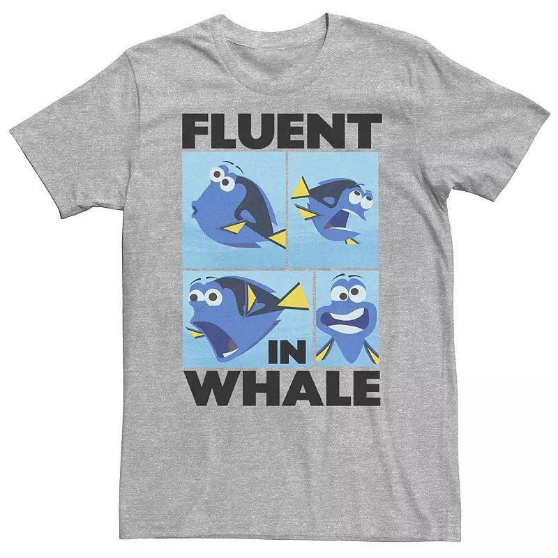 Big & Tall Disney / Pixar Finding Dory Fluent in Whale Tee, Mens Product Image