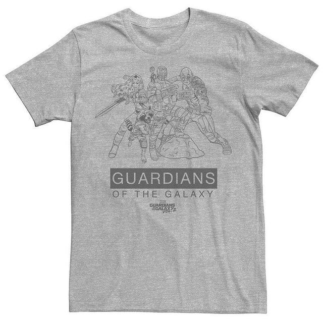 Mens Marvel Guardians of the Galaxy 2 Team Ready Graphic Tee Product Image