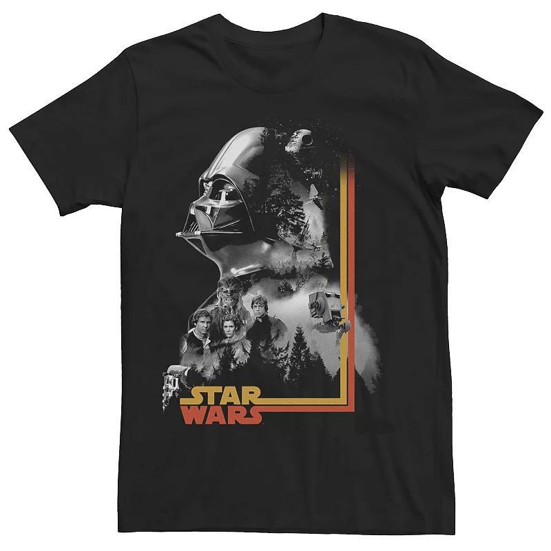 Mens Star Wars Return of the Jedi Double Vader Lingers Tee Product Image