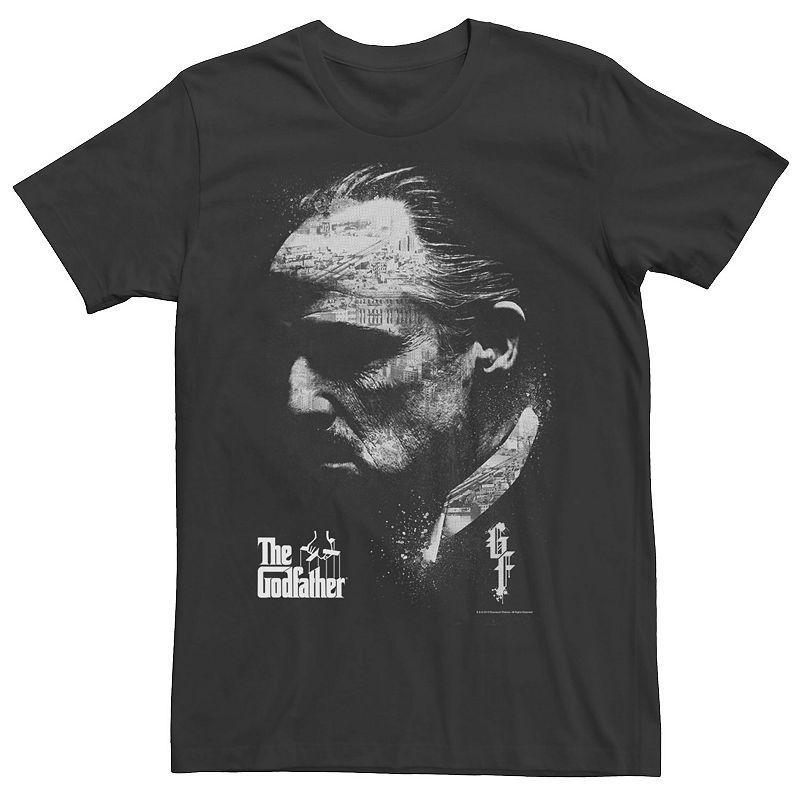 Mens The Godfather Don Vito Corleone Tee Black Product Image